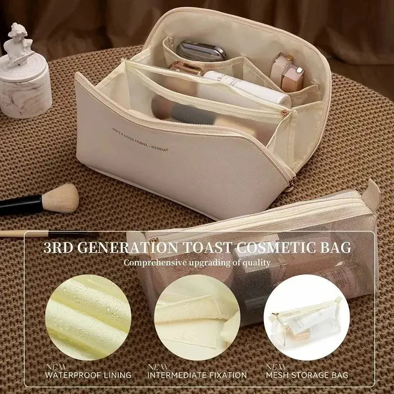 1/2Pcs Cosmetics Storage Kit Large Capacity Travel Toiletry Bag Makeup Bag Ins A