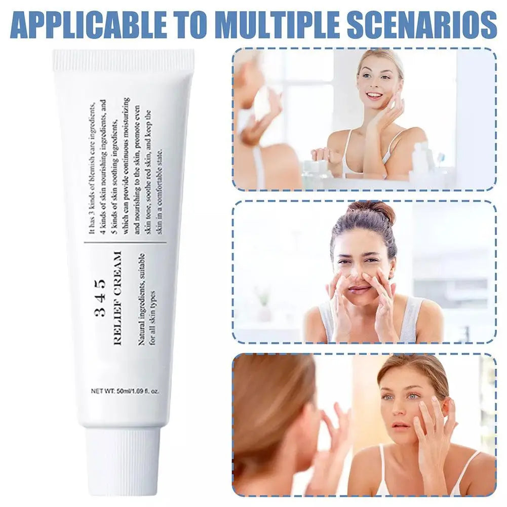 345 Relief Cream Korean Dr.Althea Antioxidant Relief Cream  Soothing Hydrating Repair Clean Acne For Oily Skin Care