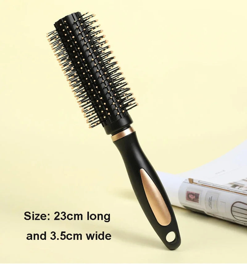 Black Air Bag Anti Static Comb Plastic Massage Anti Static Hair Brush Practical Care SPA Head Massager Household Curly Hair Comb