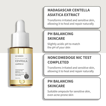 7 Seconds Repair Damaged Facial Barrier Serum Centella Asiatica Moisturize Hydrat Soothing Smoothing Anti-Aging Korean Skincare