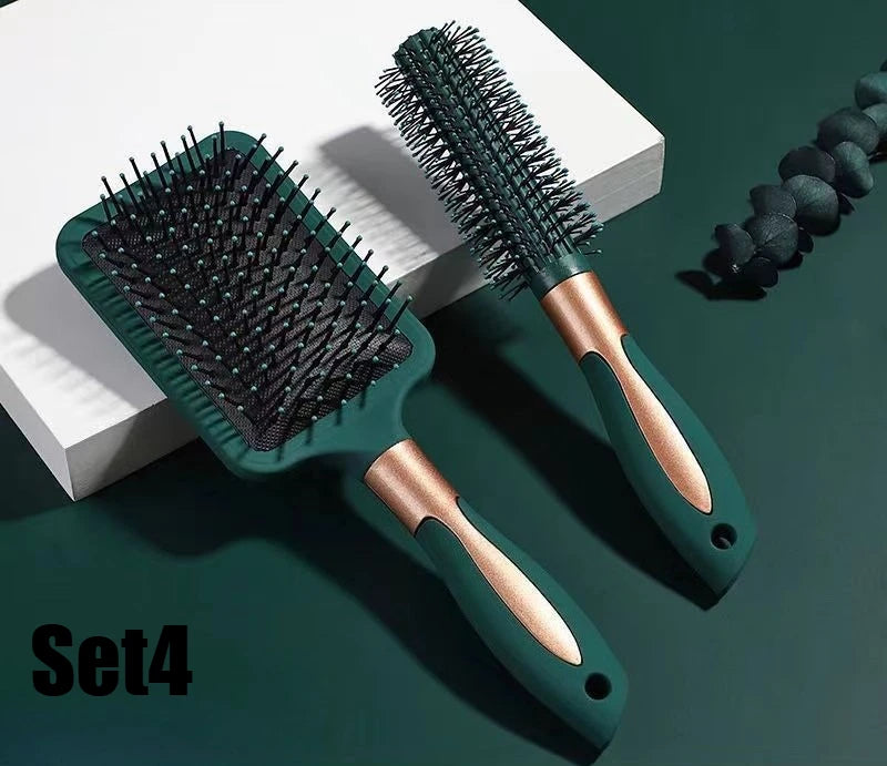 Hair Massage Air Cushion Comb Brush Scalp Hairbrush Detangle Anti Static Salon Hairdressing Styling Tool For Straight Curl Hair