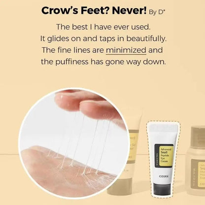 Advanced Snail 96 Mucin Skincare Set Travel Outfit Snail Essence/Cream/Cleanser/Eye Cream Korean Cosmetic Travel SkinCare Set 4p