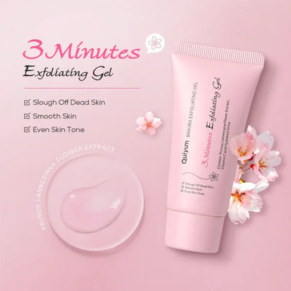 Sakura Exfoliating Peeling Gel Facial Scrub Moisturizing  Nourishing Repair Scrubs Face Cream Beauty Skin Care