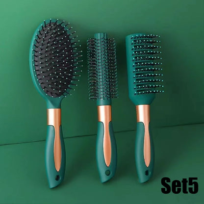 Hair Massage Air Cushion Comb Brush Scalp Hairbrush Detangle Anti Static Salon Hairdressing Styling Tool For Straight Curl Hair