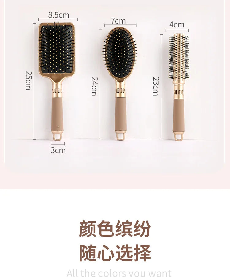 Professional Salon Straight Smooth Paddle Hair Brush Large Hairdressing All Hair Type Hairbrush Styling Comb for Women Men