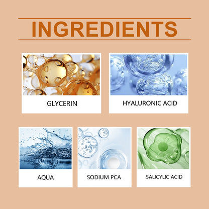 Salicylic Acid Toner for Acne Removing Control Oil Shrink Pores Remove Pimple Exfoliating Moisturizing Brighten Facial Toner