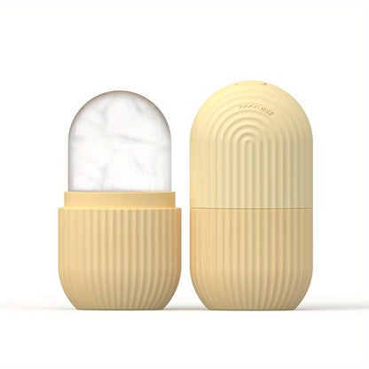 Battery-Free Silicone Ice Facial Roller for Various Skin Conditions - No Fragrance