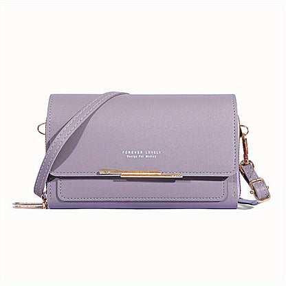 Women's Small Messenger Shoulder Bag Mobile Phone Bag Card Holder Wallet Handbag