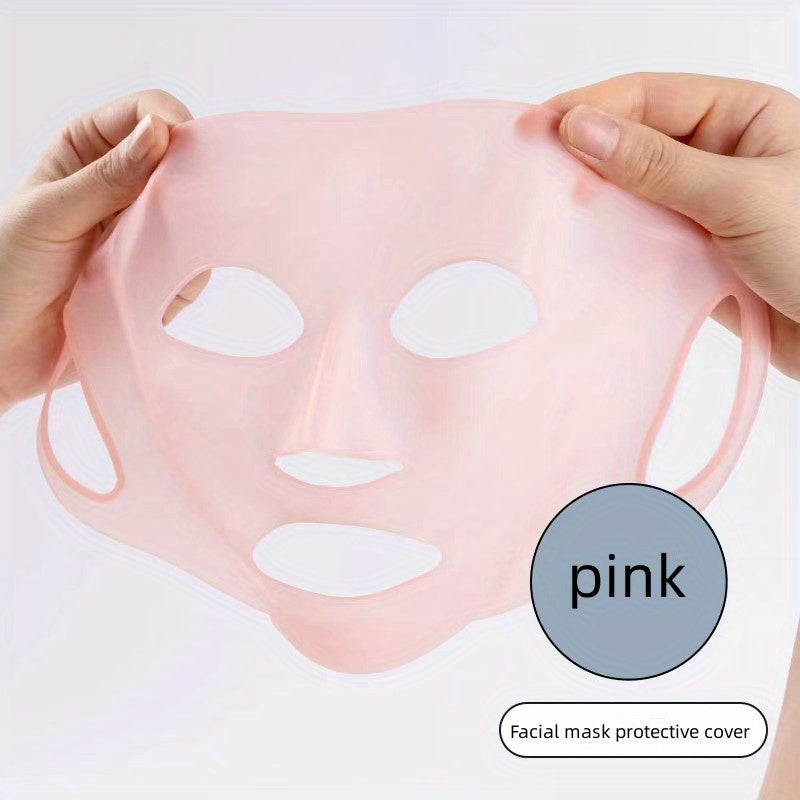 Reusable Silicone Facial Masks For Moisturizing Skin - 3D Anti-Evaporation Face Beauty Patches For Women
