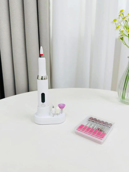 Professional Electric Nail Drill Polishing Machine Dead Skin Removal Art Sanding File Pen Nails Polisher Grinder Manicure Tools