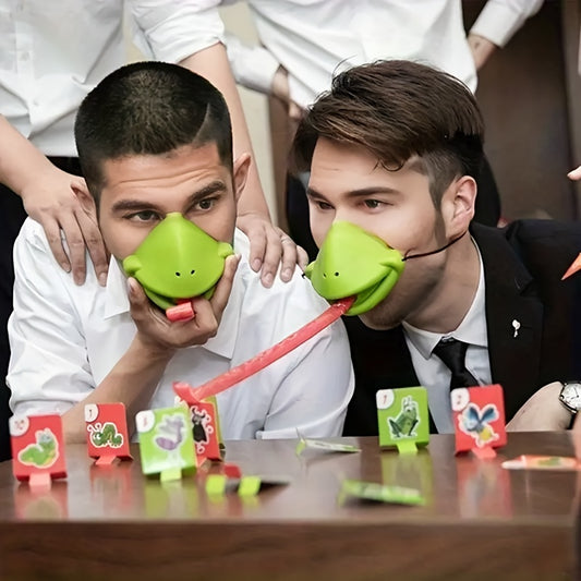 Interactive Trick Or Treat Toy Lizard Mask - Fun Family Desktop Game for Kids Gatherings & Christmas Birthday Gifts!