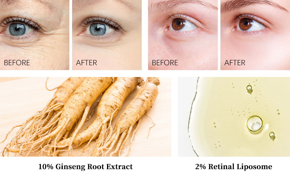 Retinol Eye Cream Stick, Reduces Dark Circles and Wrinkles, Moisturizes and Tightens The Eyes, Eye Cream Korean Eye Care Product