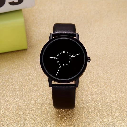 Stylish Round Pointer Quartz Watch