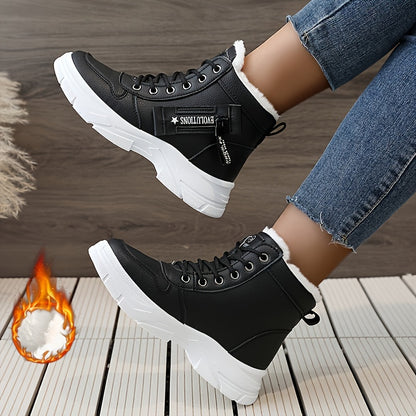 Shoes for Women 2023 Winter New British Student Thick Sole Casual Shoes Heightening Street Photography Women's Shoes