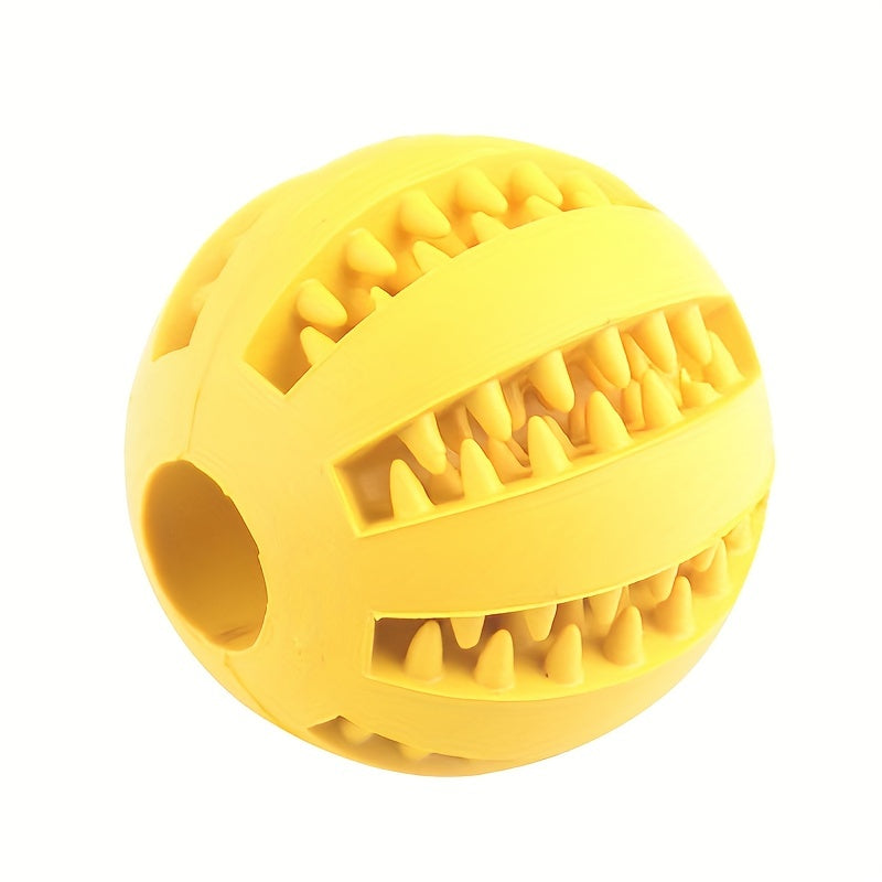 [1PC Interactive Dog Ball Toy] 1PC Dog Ball Toys Small Dogs Interactive Elastici