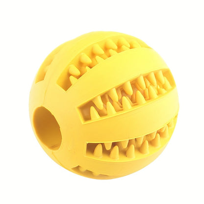 [1PC Interactive Dog Ball Toy] 1PC Dog Ball Toys Small Dogs Interactive Elastici