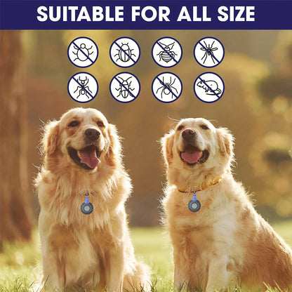 Ultrasonic Flea & Tick Repeller For Pets - Mosquito Repellent - Bug Repellent - Insect Repellent - Ultrasonic Pest Repeller - Flea And Tick Prevention For Cats & Dogs - Dog Flea & Tick Control The Flea Collar Will Protect You