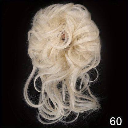 Easy-Attach Curly Bun Scrunchie