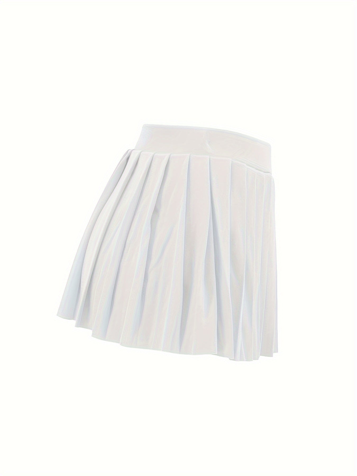 [Bright Pink Skirt] Sexy Summer Bright Pink High-Waisted Pleated Mini Skirt | Stretchy & Machine Washable | Perfect for Casual or Party Outfits for Women