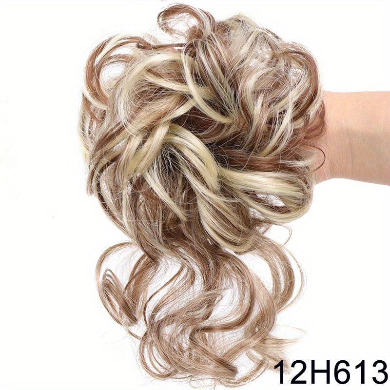 Easy-Attach Curly Bun Scrunchie