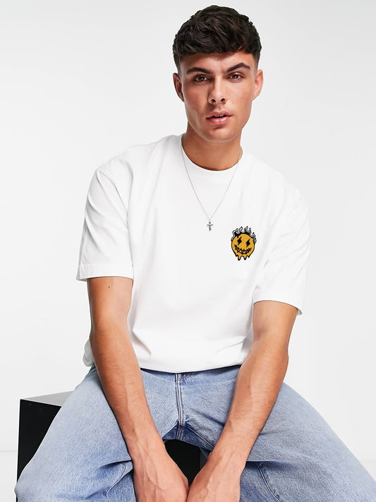 Men's Casual Crew Neck Short Sleeve T-shirt With 'My Future Is Not Just A Dream' Print