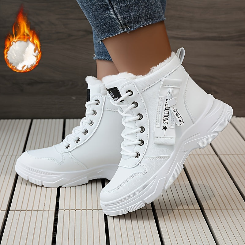Shoes for Women 2023 Winter New British Student Thick Sole Casual Shoes Heightening Street Photography Women's Shoes