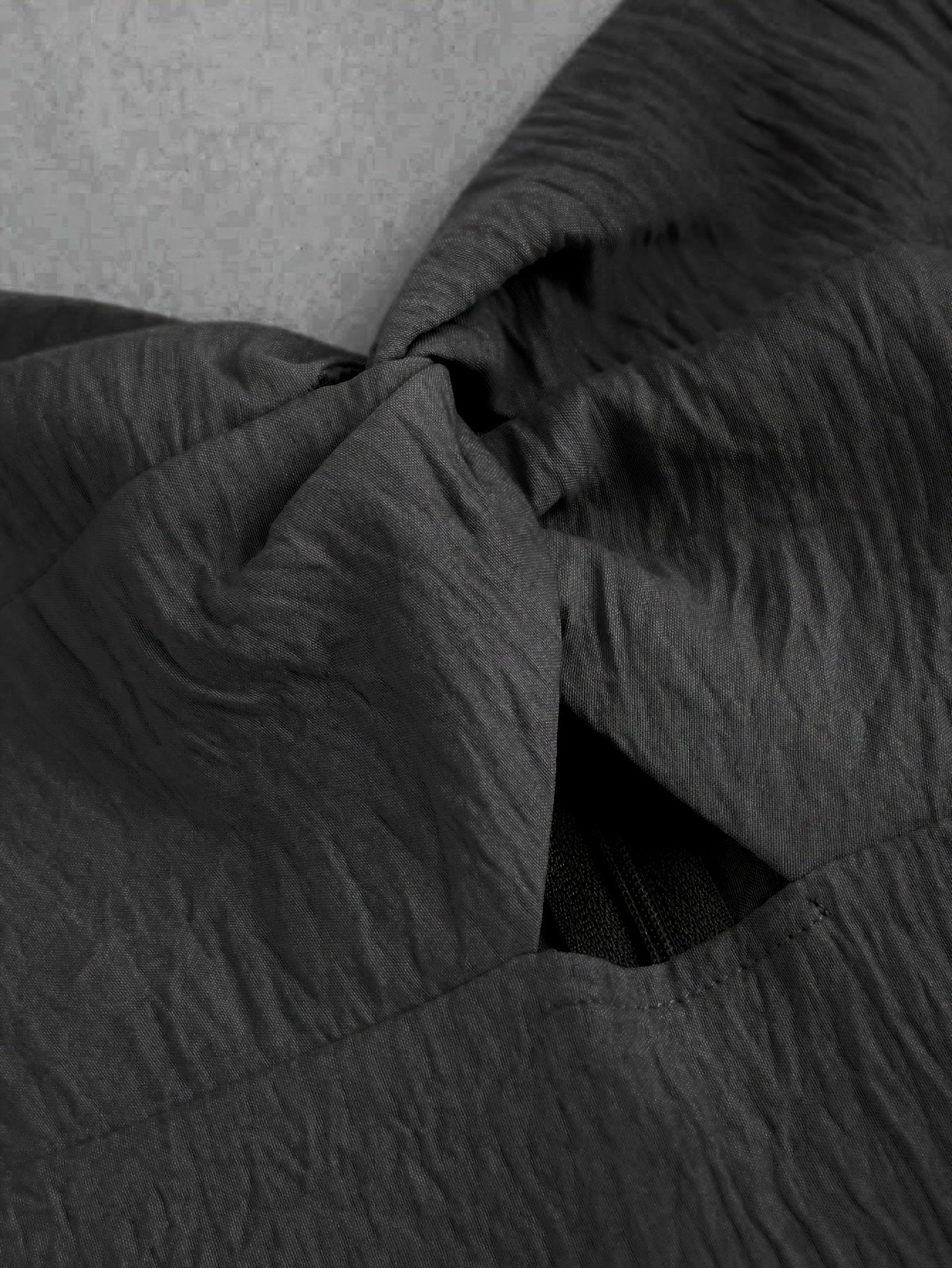 Twist Front Solid Belted Romper Jumpsuit, Casual Backless Spaghetti Strap Romper Jumpsuit For Spring & Summer, Women's Clothing