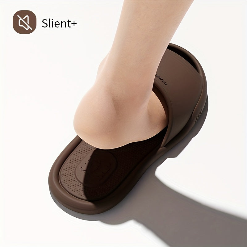 Unisex Breathable, Non-Slip, Foldable EVA Slippers with a Minimalist Round Toe Design, Suitable for Indoor Home Use for Both Men And Women, Ideal for All Seasons, Travel, And Everyday Wear.