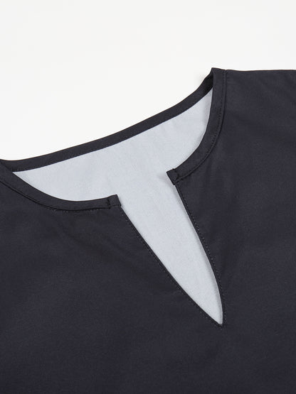 Floral Print V Neck Maxi Dress, Casual Sleeveless Dress For Spring & Summer, Women's Clothing