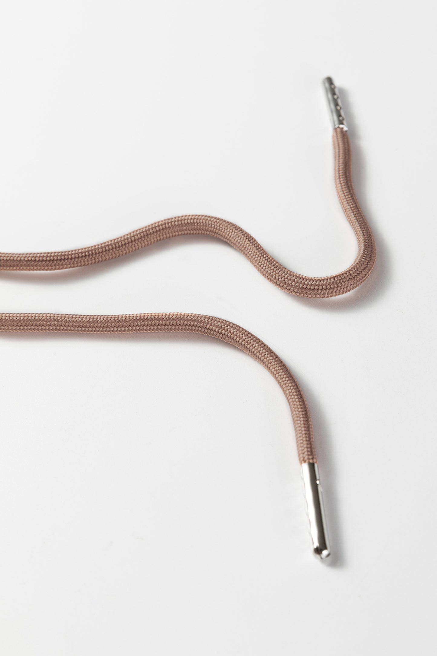 Coffee Solid Color Drop Shoulder Pullover Drawstring Mini Skirt 2pcs Outfit