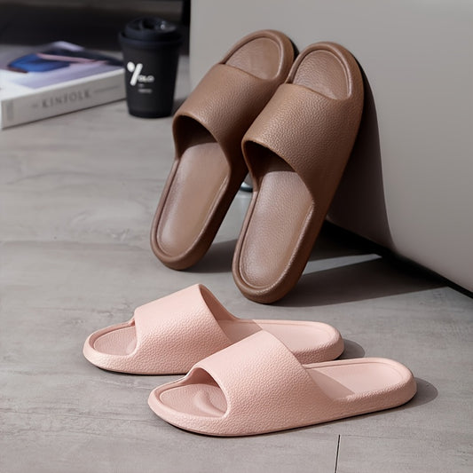 Women'S Thick Sole Non-Slip EVA Slippers Women'S Casual Slip-On Slippers, Beach Indoor and Outdoor Slippers