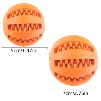 [1PC Interactive Dog Ball Toy] 1PC Dog Ball Toys Small Dogs Interactive Elastici