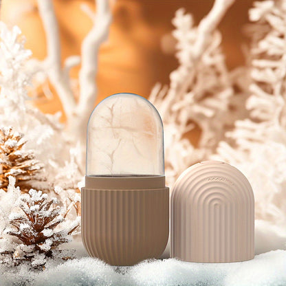 [Fragrance-Free Ice Roller] Fragrance-Free Ice Roller for Face - 1pc, Battery-Free Skincare Tool for Glowing Skin, Ideal for Daily Facial Care & Massage