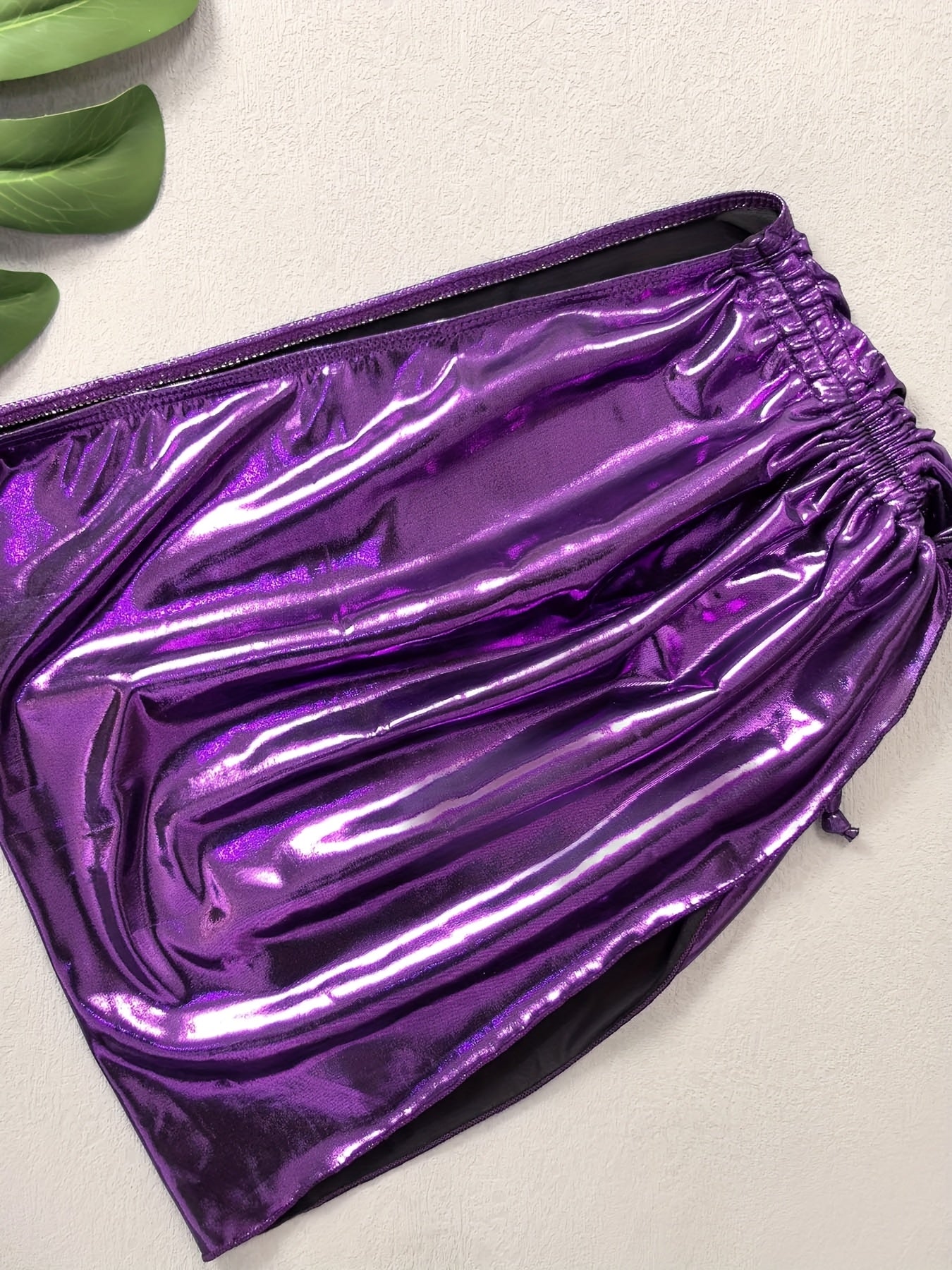 24 European and American Cross-border Bikini Set Sexy Slim Fit Glitter Fabric Nightclub Bikini Hot Selling