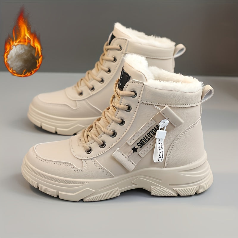 Shoes for Women 2023 Winter New British Student Thick Sole Casual Shoes Heightening Street Photography Women's Shoes