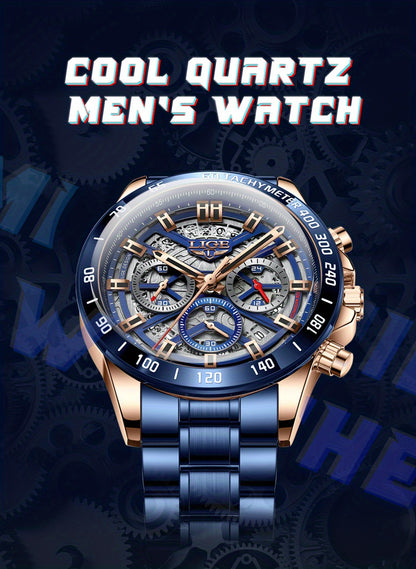 LIGE Watch For Men