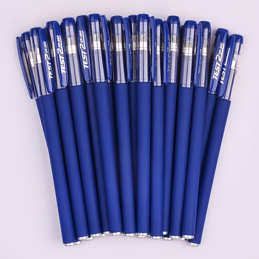 10-Piece Gel Pen Set: Perfect For Students, Exams, Office & School - Red, Black, Water & Carbon Pens!