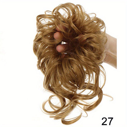 Easy-Attach Curly Bun Scrunchie