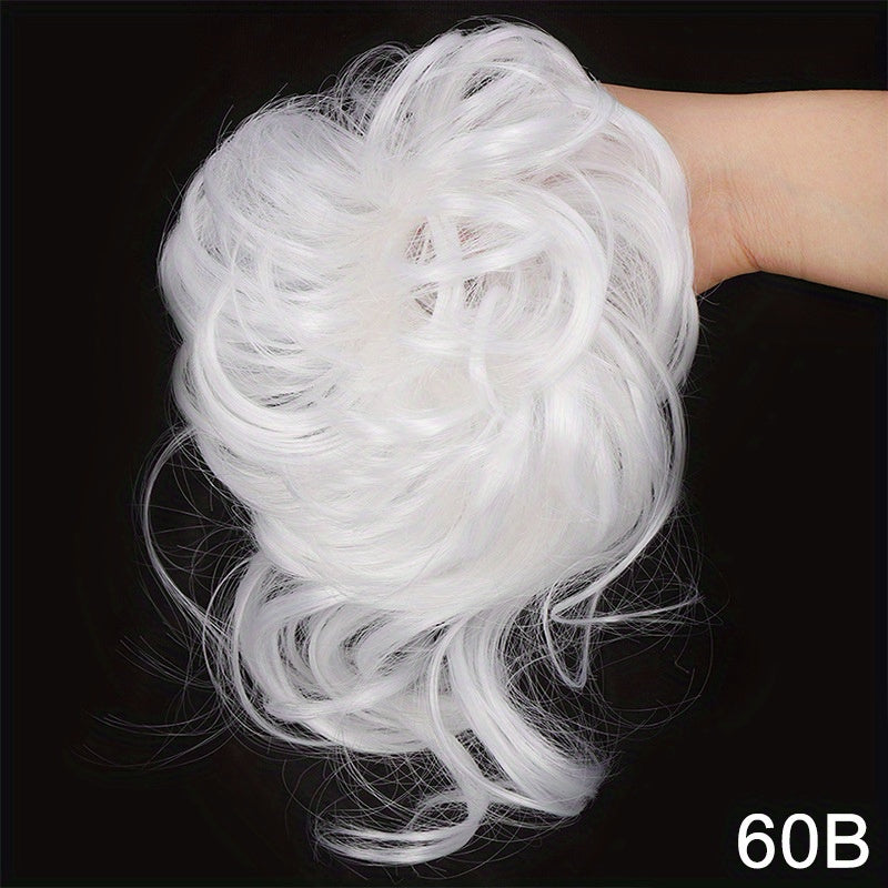 Easy-Attach Curly Bun Scrunchie