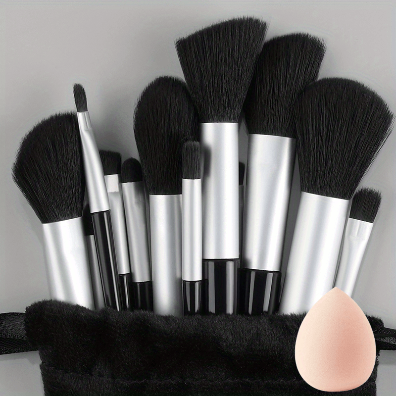 13PCS Soft Fluffy Makeup Brushes Set For Cosmetics Foundation Blush Powder Eyeshadow Kabuki Blending Makeup Brush Beauty Tool