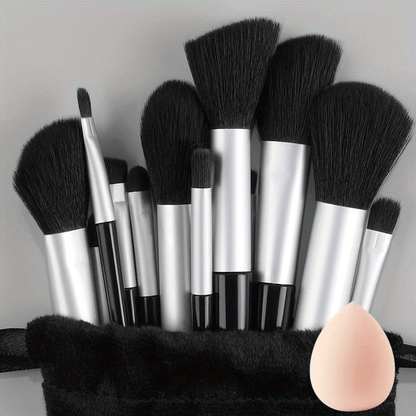 13PCS Soft Fluffy Makeup Brushes Set For Cosmetics Foundation Blush Powder Eyeshadow Kabuki Blending Makeup Brush Beauty Tool