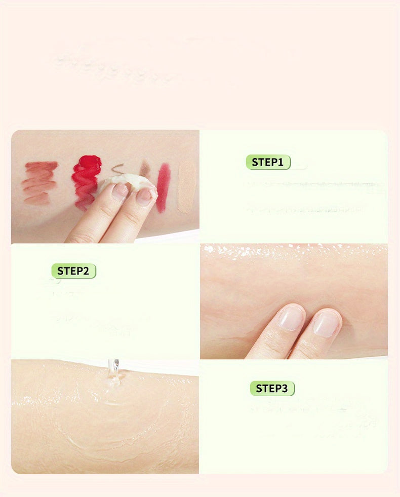 Natural Fruity Avocado Cherry Blossom Makeup Remover Cream - Gentle, Non-Irritating, Efficient and Fast Cleansing for All Skin Types - Refreshing, Fresh Scented, Suitable for Face, Cruelty-Free and Paraben-Free