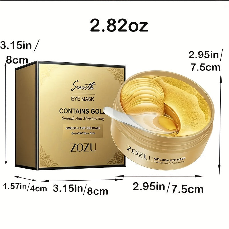 Collagen Eye Mask For Moisturizing & Refining Pores, Tightening And Lifting The Skin Around The Eyes, Brightening And Smoothing The Skin Around The Eyes, For Women And Men