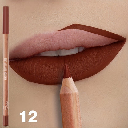 1pc Matte Lipstick & Liner Pen, Waterproof, Long-Lasting, Non-Stick, Berry Shades for All Skin Types, Makeup Pencils for Women, Pudaier