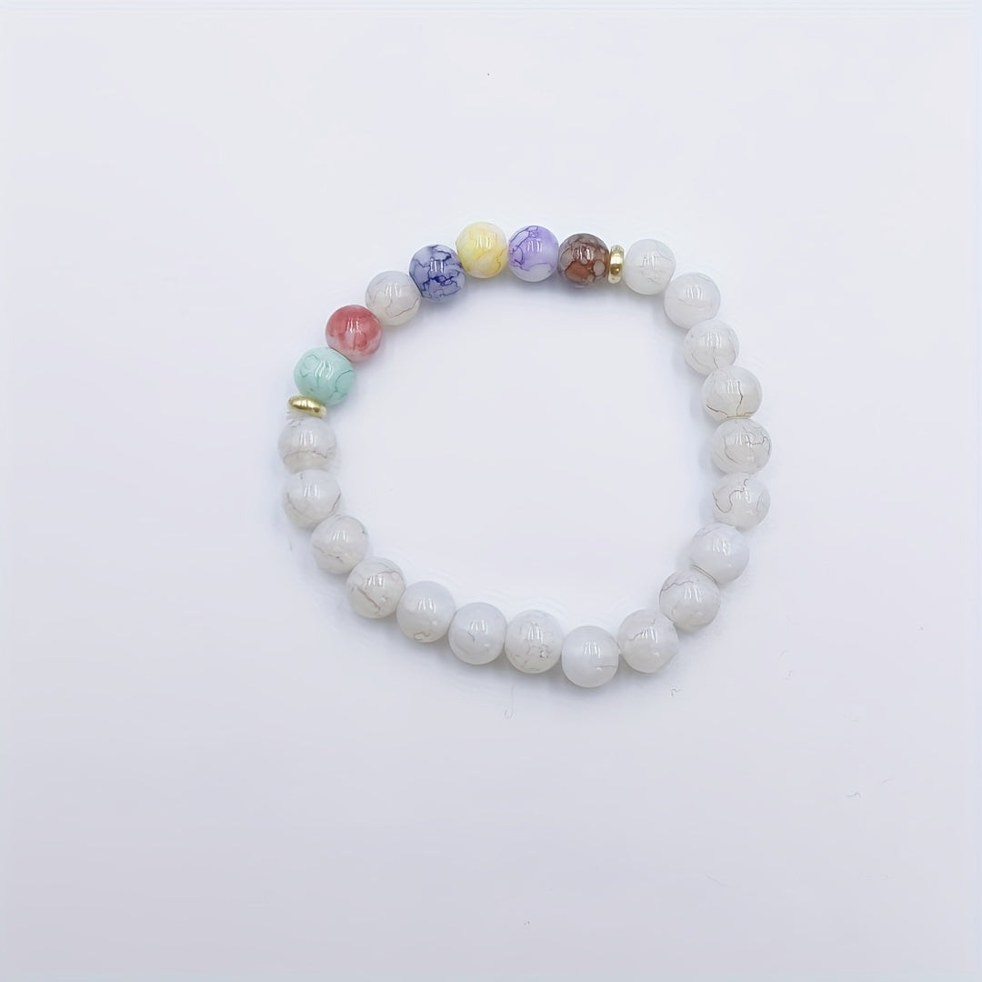 7 Chakra Stone Bracelet Yoga Balance Energy Beads Volcanic Stone Bracelet Jewelry Bangle For Men Women