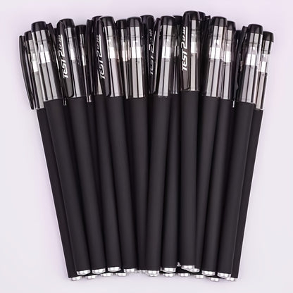 10-Piece Gel Pen Set: Perfect For Students, Exams, Office & School - Red, Black, Water & Carbon Pens!