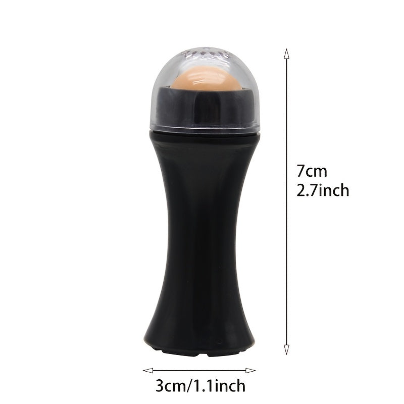 1pcs Face Oil Absorbing Roller Skin Care Tool Volcanic Stone Oil Absorber Washable Facial Oil Removing Care Skin Makeup Tool