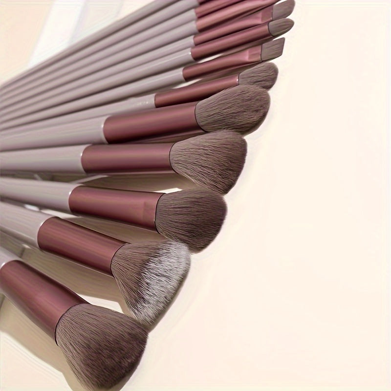 13 Pcs Soft Makeup Brush, For Foundation Blending, Eye Shadow Application, Kabuki Blending Beauty Tools