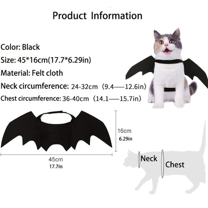 Spook Up Your Pet this Halloween with These Adorable Bat Wings!