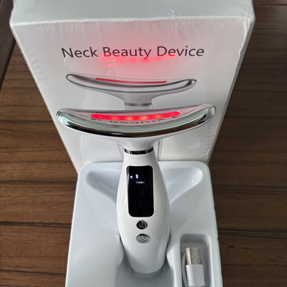 7Color LED & Heated Facial Neck - Comprehensive Skin Care for Women - Gift for Mothers Day